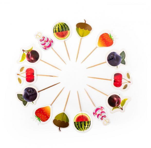 Набор детских топперов Atmosphere Декоративных для капкейков, 12 шт