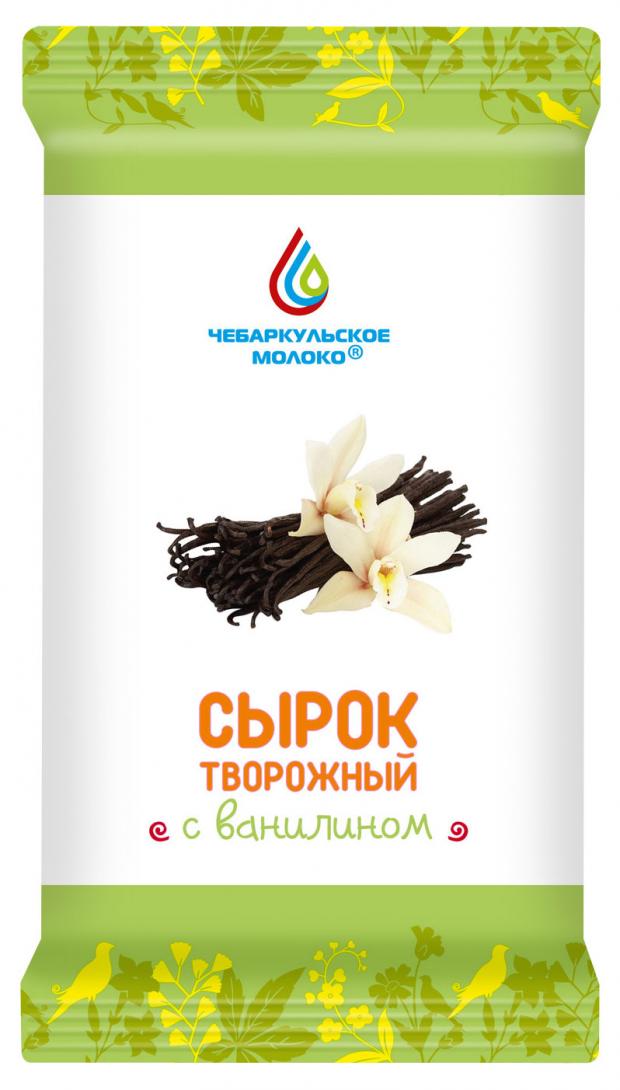 Сырок творожный Чебаркульское молоко с ванилином 15%, 100 г