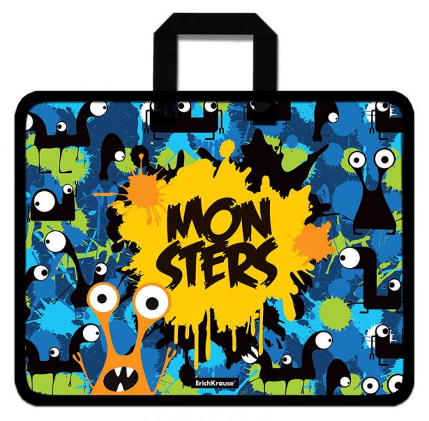 

Папка для творчества ErichKrause Monsters, A4+