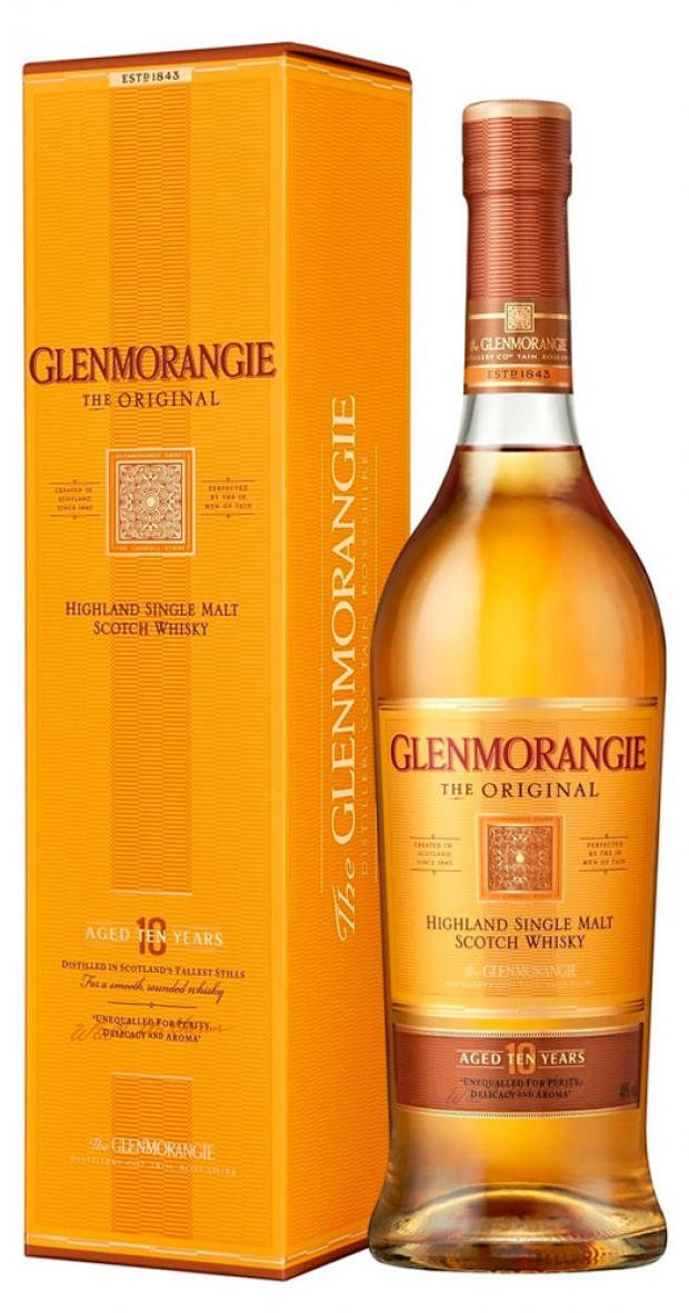 Виски Glenmorangie Original десятилетний Шотландия, 0,5 л