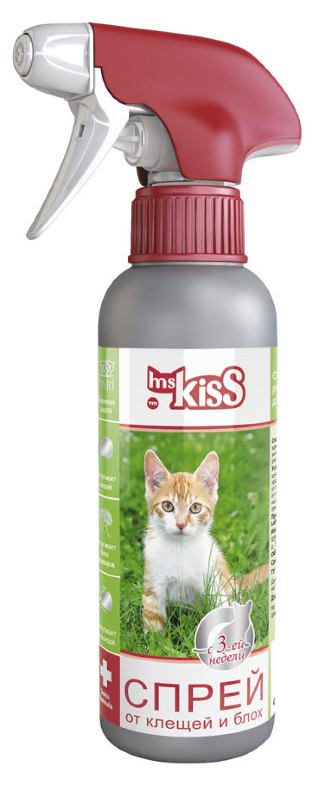 

Спрей для кошек Ms.Kiss для отпугивания эктопаразитов, 200 мл
