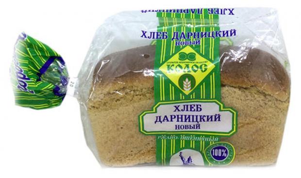 Хлеб ржано-пшеничный Колос Дарницкий новый, 650 г
