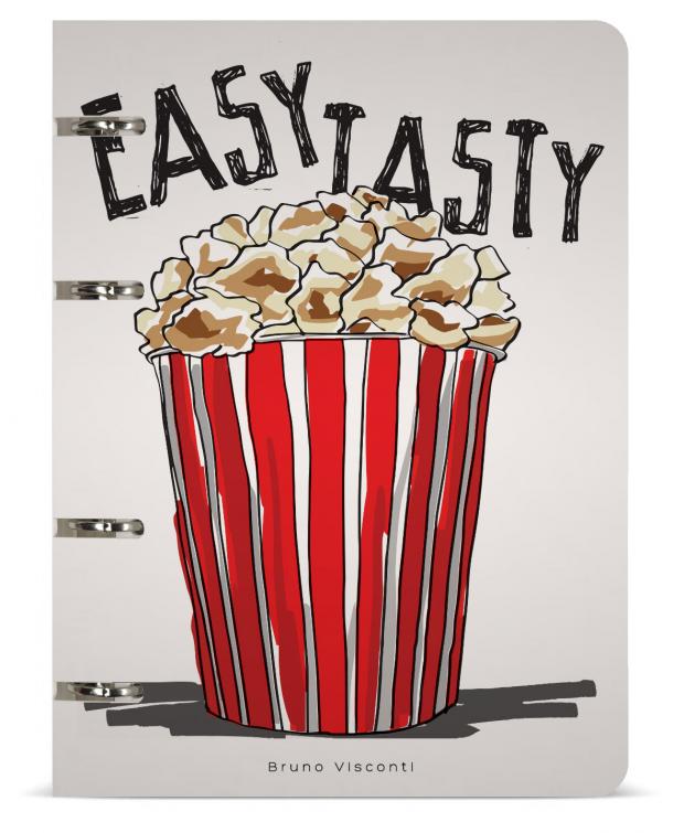 

Тетрадь BrunoVisconti Popcorn на кольцах в клетку А5, 80 л
