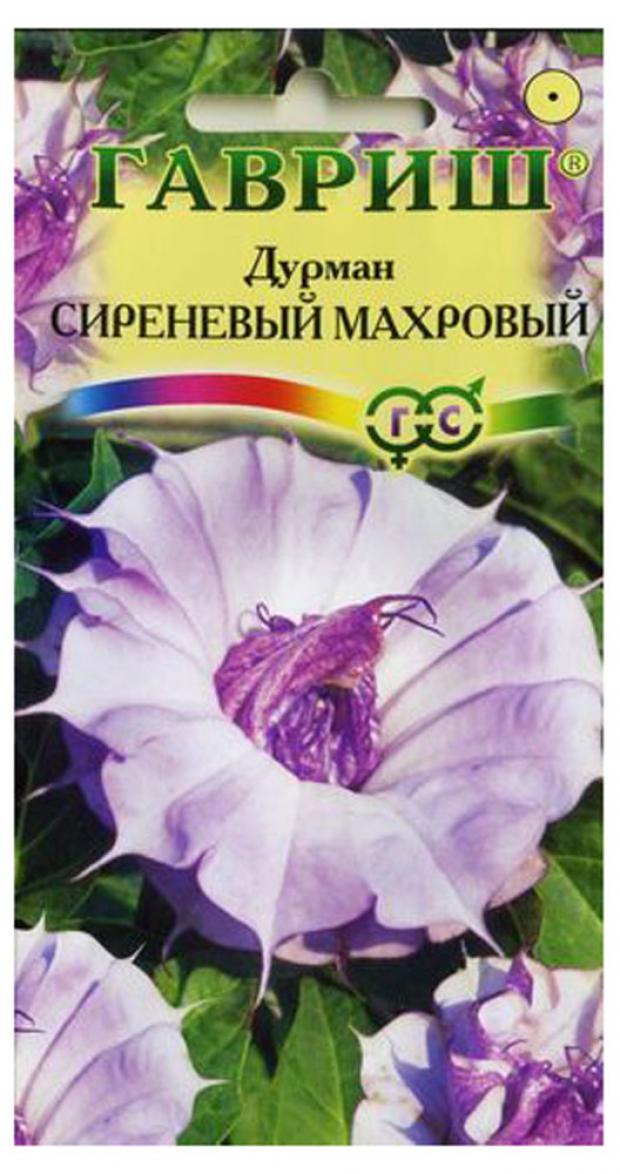 Семена Дурман Гавриш Сиреневый махровый, 3 шт