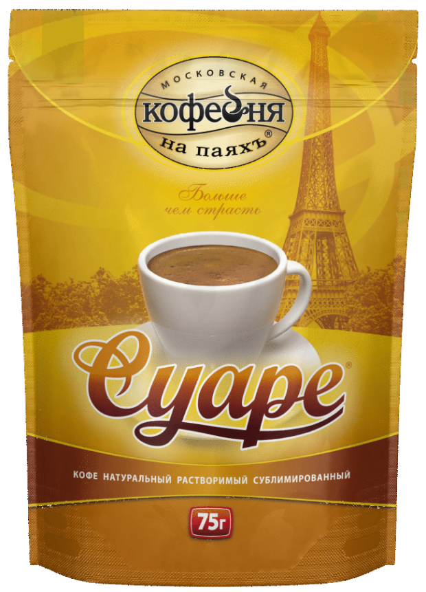 

Кофе растворимый «Московская Кофейня на Паяхъ» Суаре сублимированный, 75 г