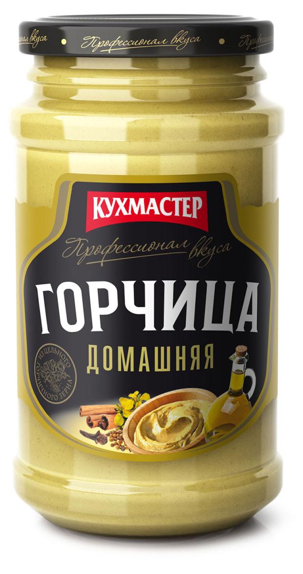 

Горчица КУХМАСТЕР Домашняя, 210 г