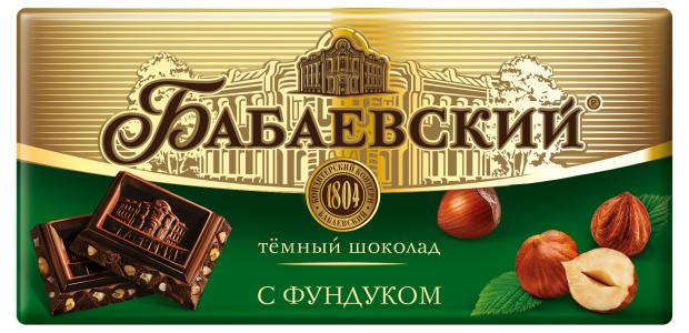 

Шоколад Бабаевский темный с фундуком, 100 г