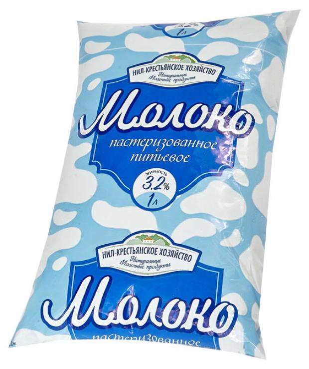 Молоко НИЛ пастеризованное 3,2% БЗМЖ, 1 л