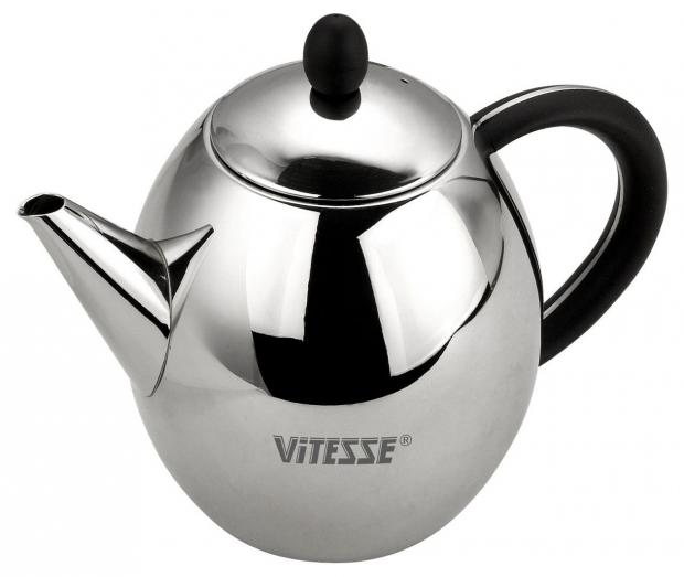 

Чайник заварочный Vitesse Natalie с ситечком, 0,8 л