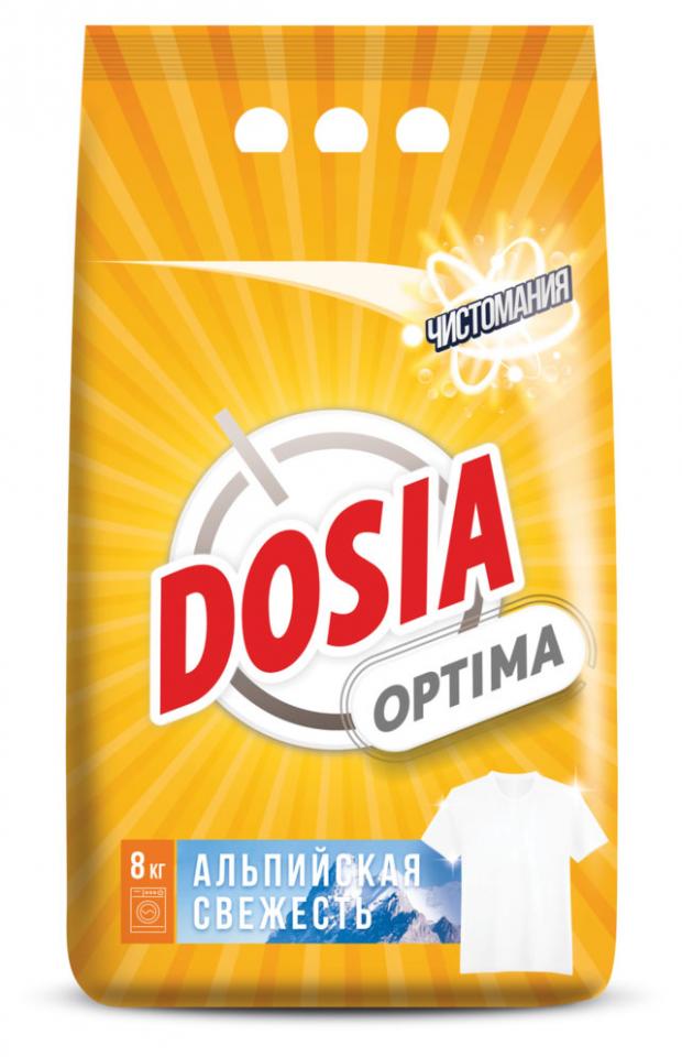 Стиральный порошок Dosia Optima Альпийская свежесть, 8 кг фотографии