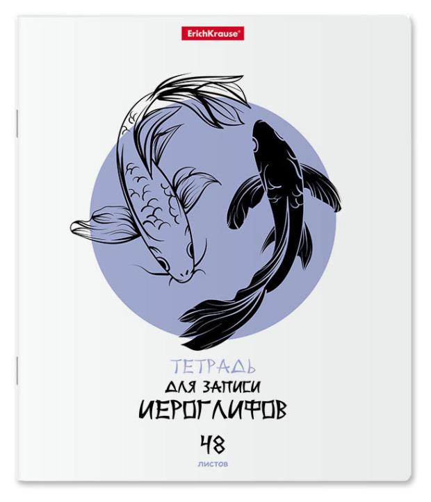 

Тетрадь ErichKrause Баланс для записи иероглифов А5+, 48 л
