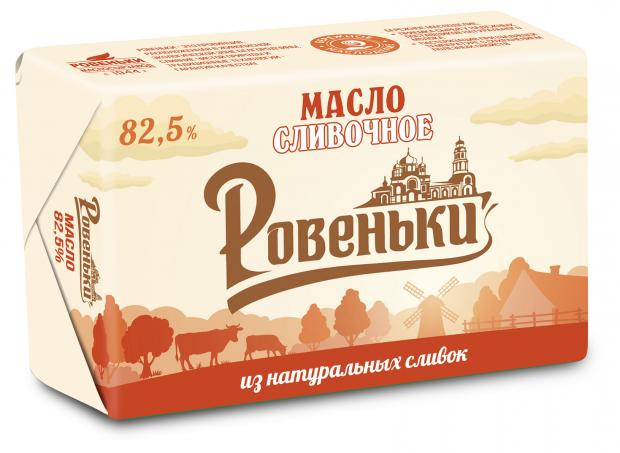 

Масло сливочное Ровеньки Традиционное 82,5%, 170 г