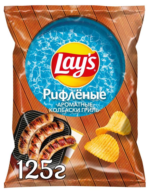 

Чипсы картофельные Lay's Рифленые, 125 г