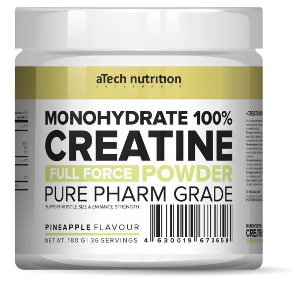 

Креатин aTech Creatine Monohydrate 100% ананас, 180 г