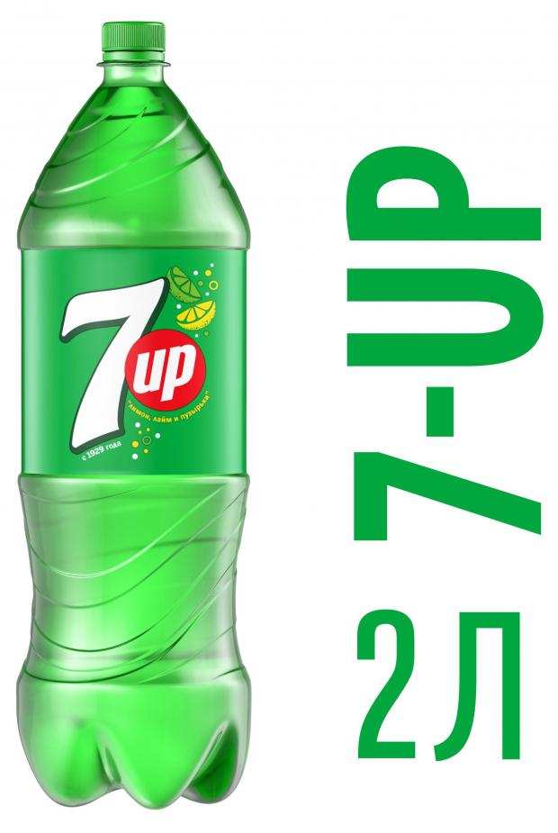 

Напиток сильногазированный 7UP Лимон и Лайм, 2 л