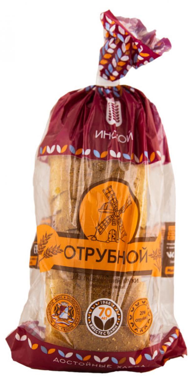 Хлеб пшеничный Инской Отрубной нарезка, 400 г