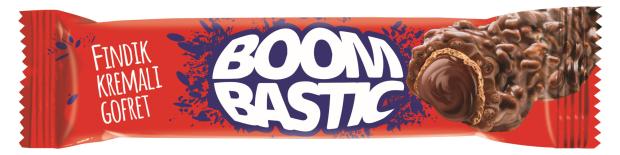 Батончик Solen Boombastic с ореховым кремом и хрустящим рисом, 32 г