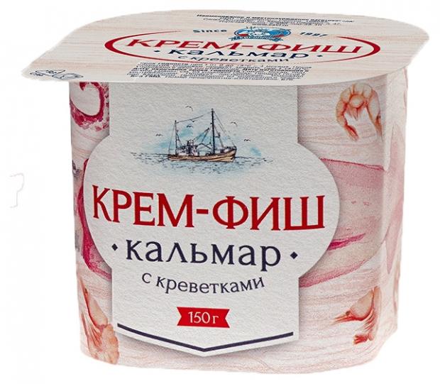 

Паста рыбная «Европром» Крем Фиш Кальмар, 150г