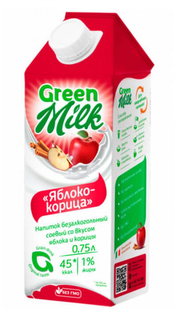 

Напиток соевый Green Milk яблоко корица, 750 мл