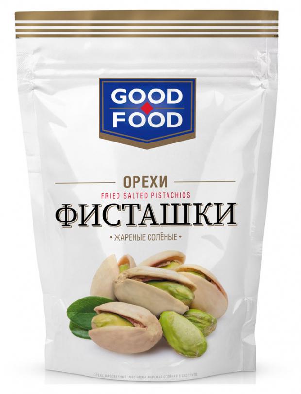 Фисташки жаренные GOOD FOOD соленые, 130 г