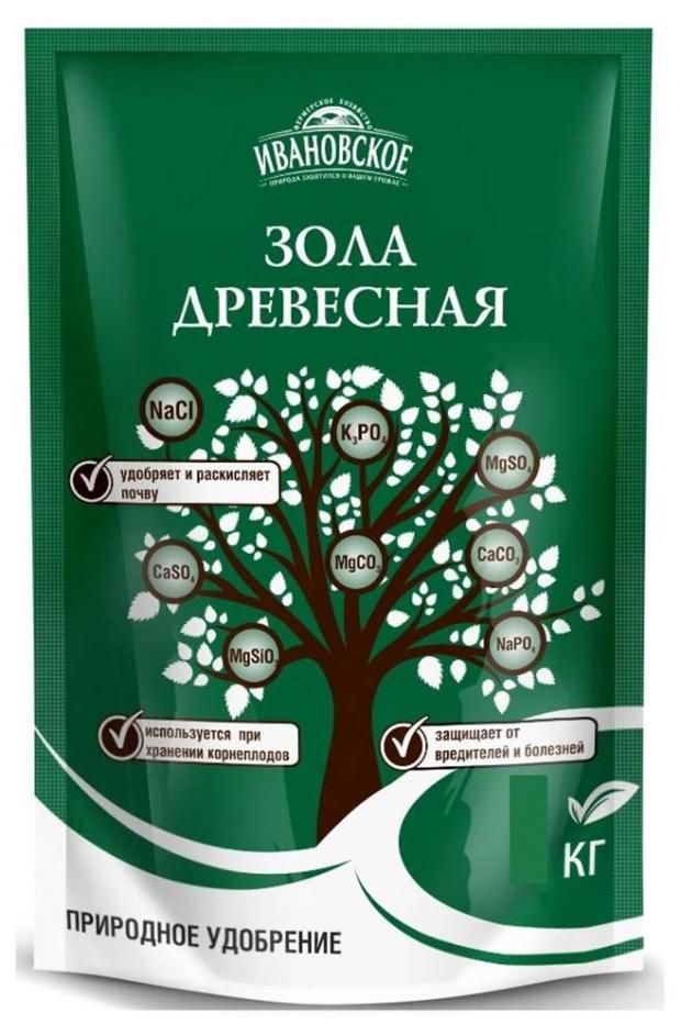 

Зола древесная «Фермерское Хозяйство Ивановское», 1 кг