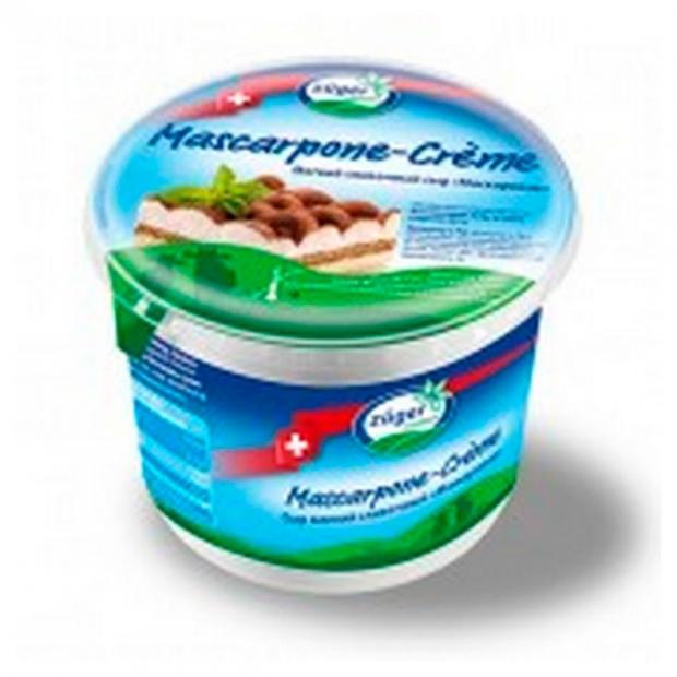 

Сыр мягкий Zuger Mascarpone creme сливочный 80%, 500 г
