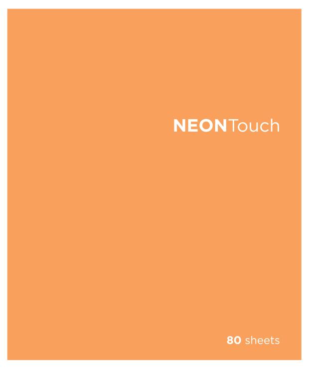 

Тетрадь ПЗБМ NeonTouch А5 клетка, 80 листов
