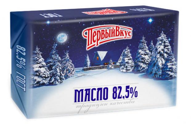 Масло сливочное Первый вкус 82,5%, 180 г