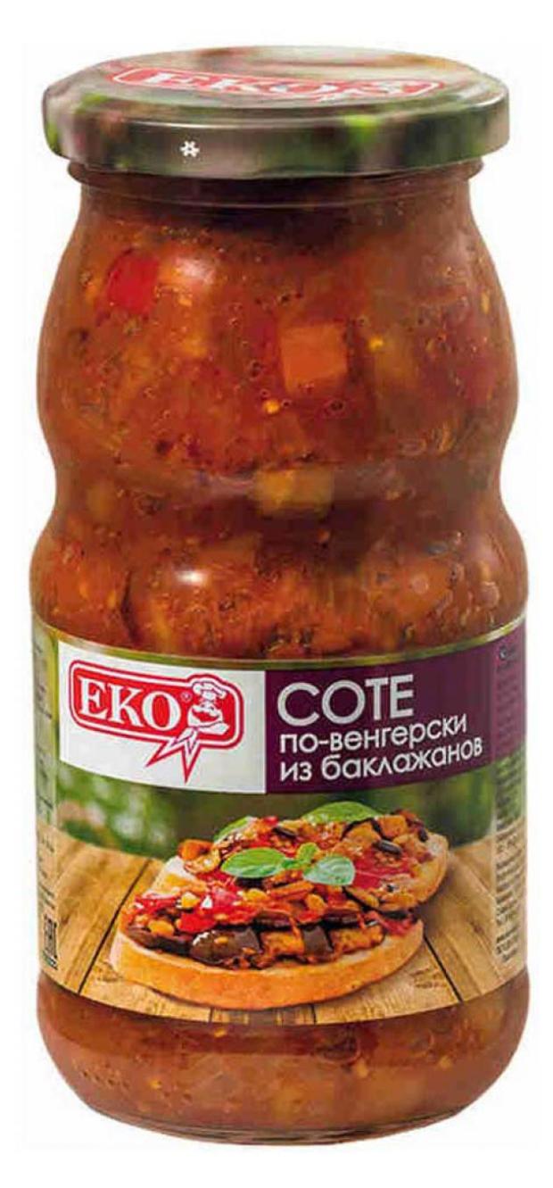 Соте из баклажанов Еко По-венгерски стерилизованное 480 г 154₽