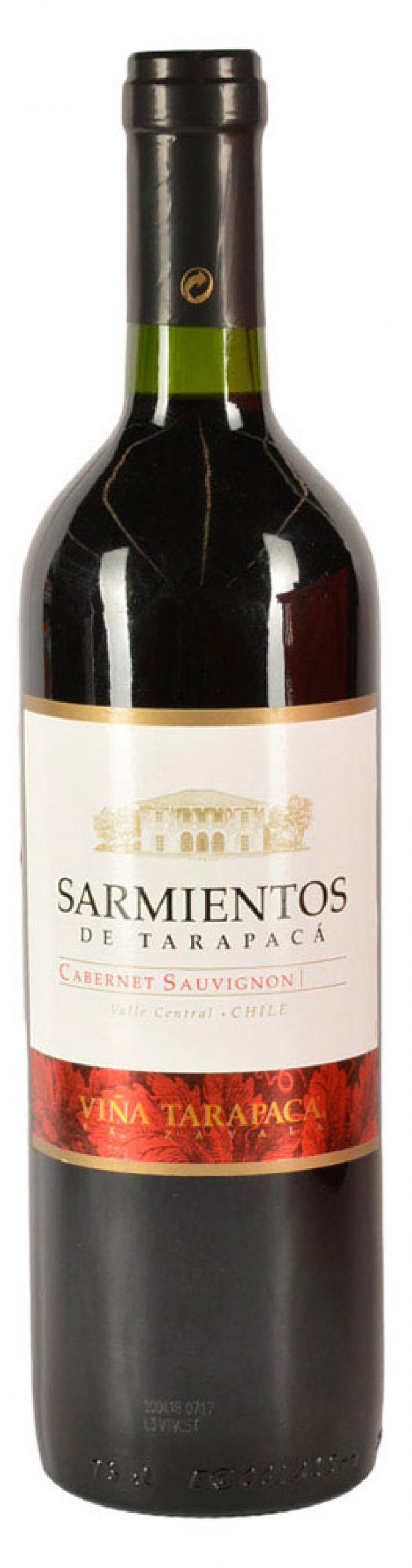 Вино Sarmientos de Tarapaca Cabernet Sauvignon красное сухое Чили, 0,75 л вино agora cabernet sauvignon красное сухое россия 0 75 л