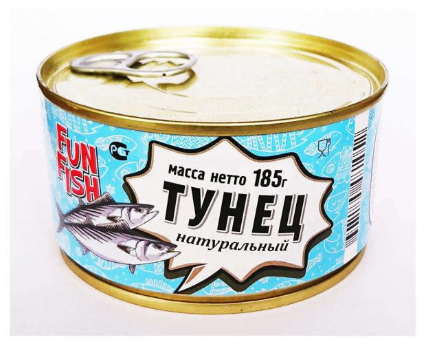 

Тунец «Вкусные Консервы» натуральный, 185 г