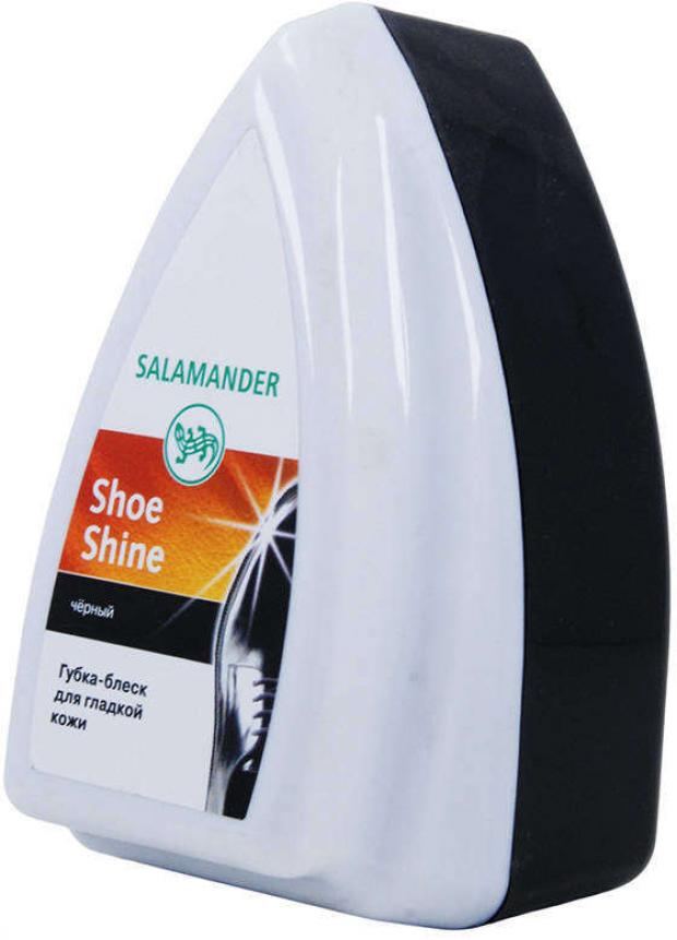 Губка для обуви из гладкой кожи Salamander Shoe Shine черная