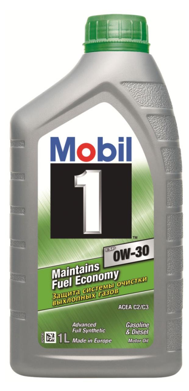 

Масло моторное синтетическое Mobil 1 ESP 0W-30, 1 л