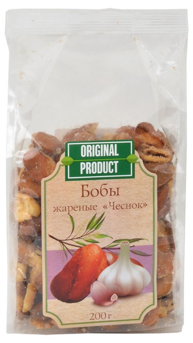 

Бобы жареные Original Product соленые со вкусом чеснока, 200 г