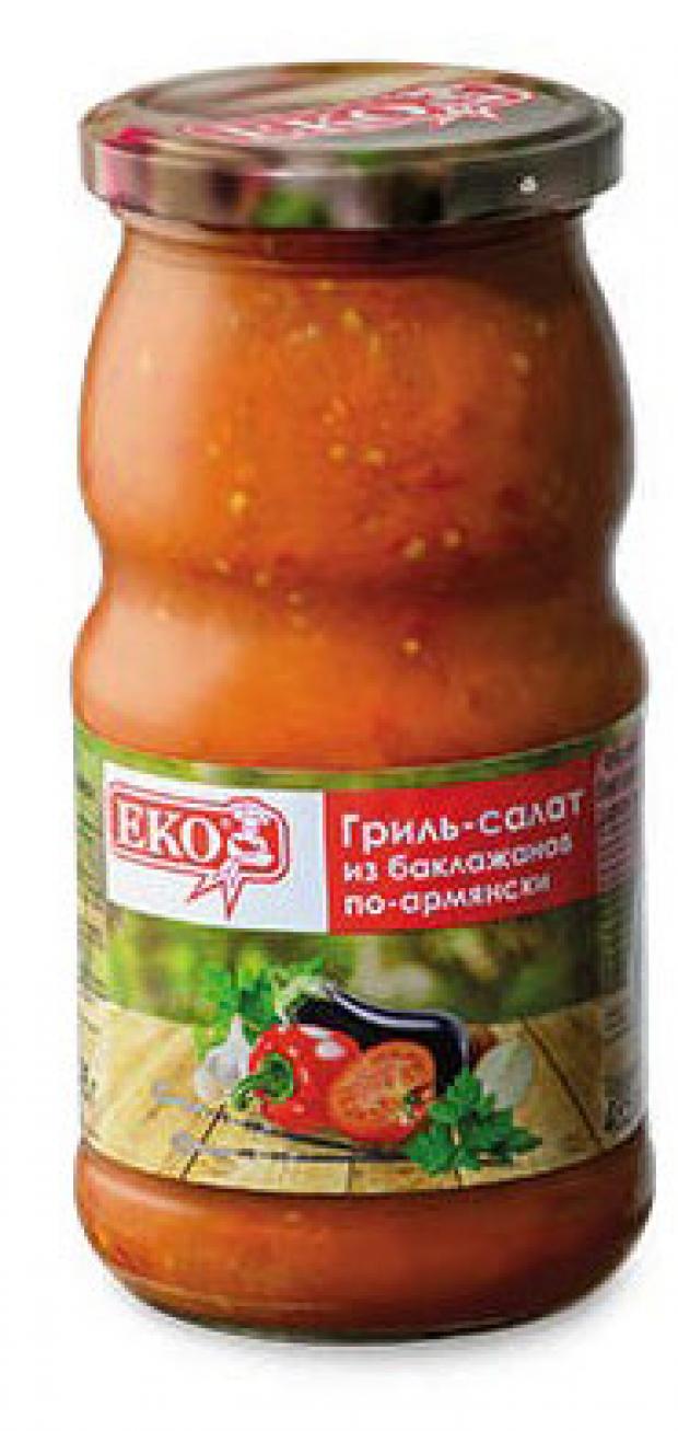 

Салат гриль Еко из баклажанов по-армянски, 485 г
