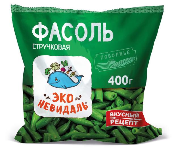 Фасоль стручковая Эко Невидаль замороженная, 400 г