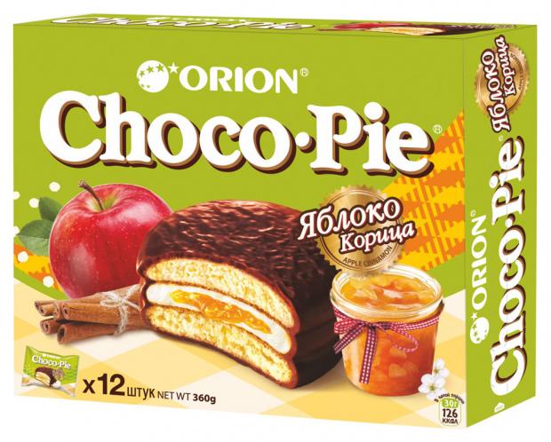 Печенье Choco Pie Яблоко-корица, 360 г