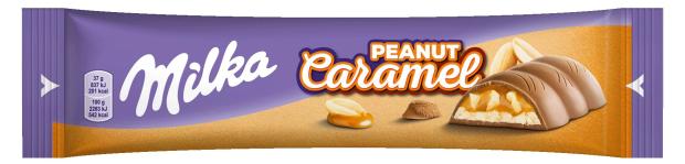 

Шоколад молочный Milka с арахисом в карамельной начинке с воздушным рисом, 37 г