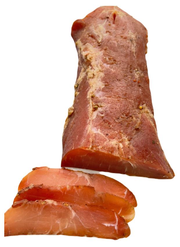 

Карбонад свиной сырокопченый Заповедные продукты, вес