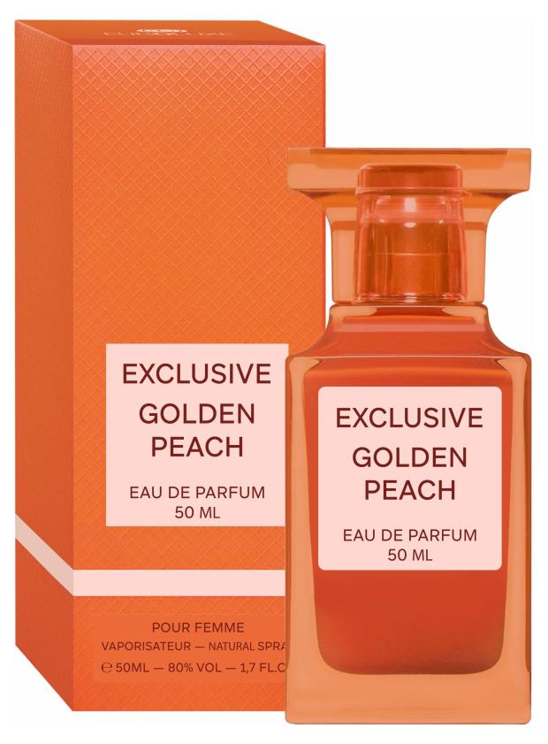 Tуалетная вода для женщин EUROLUXE Exclusive Golden Peach, 50 мл