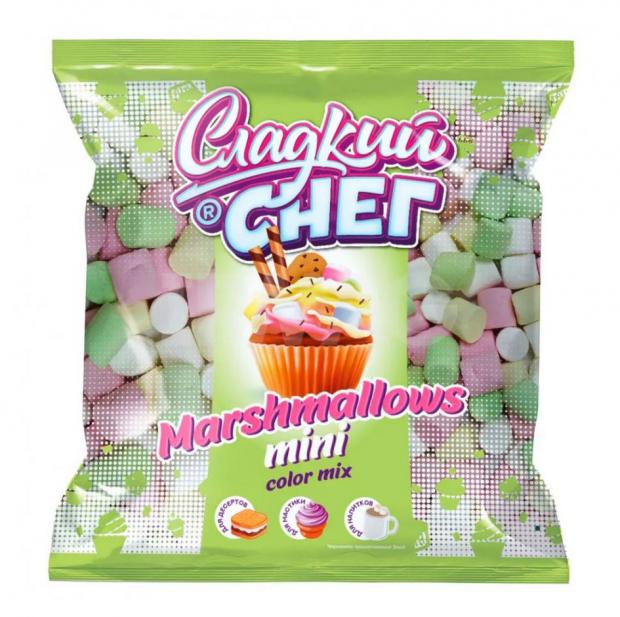 

Маршмеллоу Сладкий Снег Mini color mix, 100 г