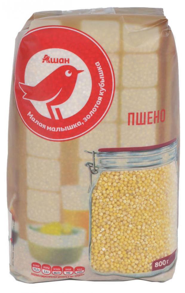 Пшено АШАН Красная птица, 800 г