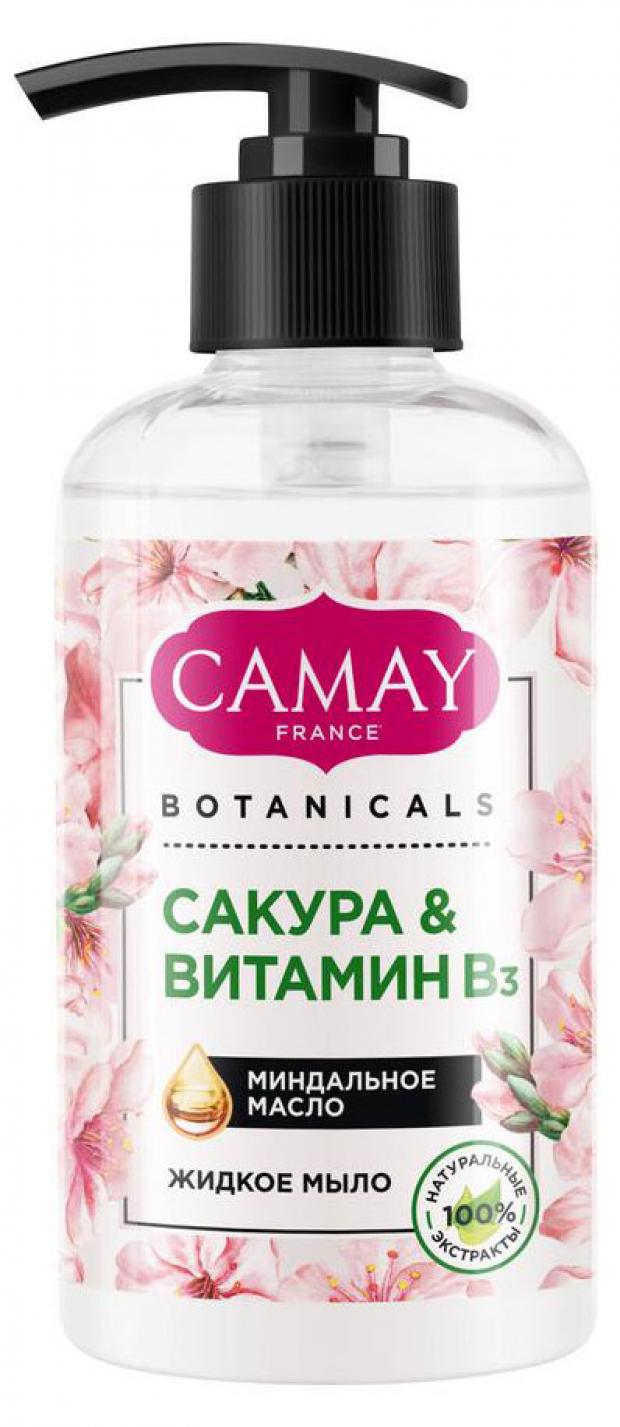 

Мыло жидкое Camay Botanicals Японская сакура без парабенов, 280 мл