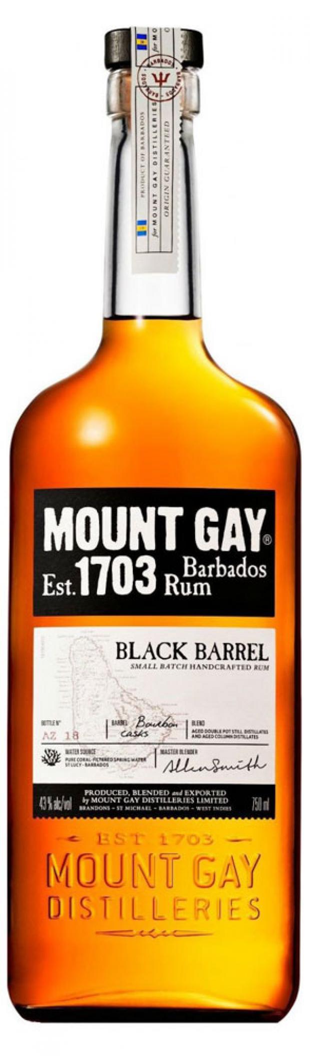 

Ром Mount Gay Black Barrel Барбадос, 0,7 л