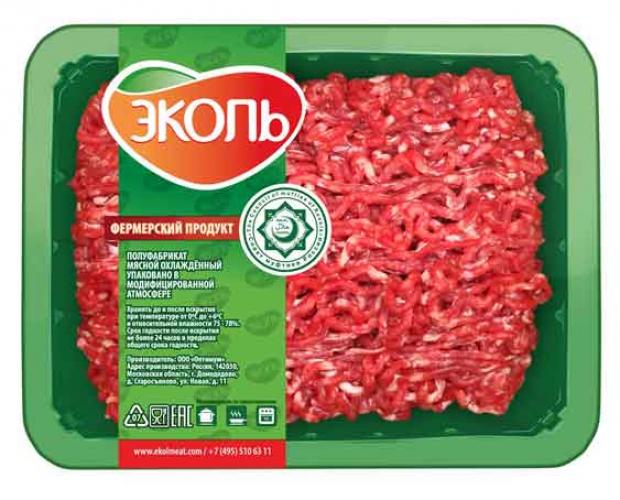 Фарш говяжий Эколь Халяль, 400 г