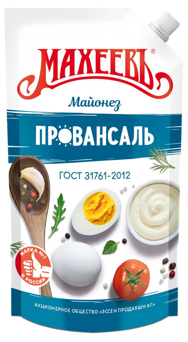 Майонез МАХЕЕВЪ Провансаль 50,5%, 380 г