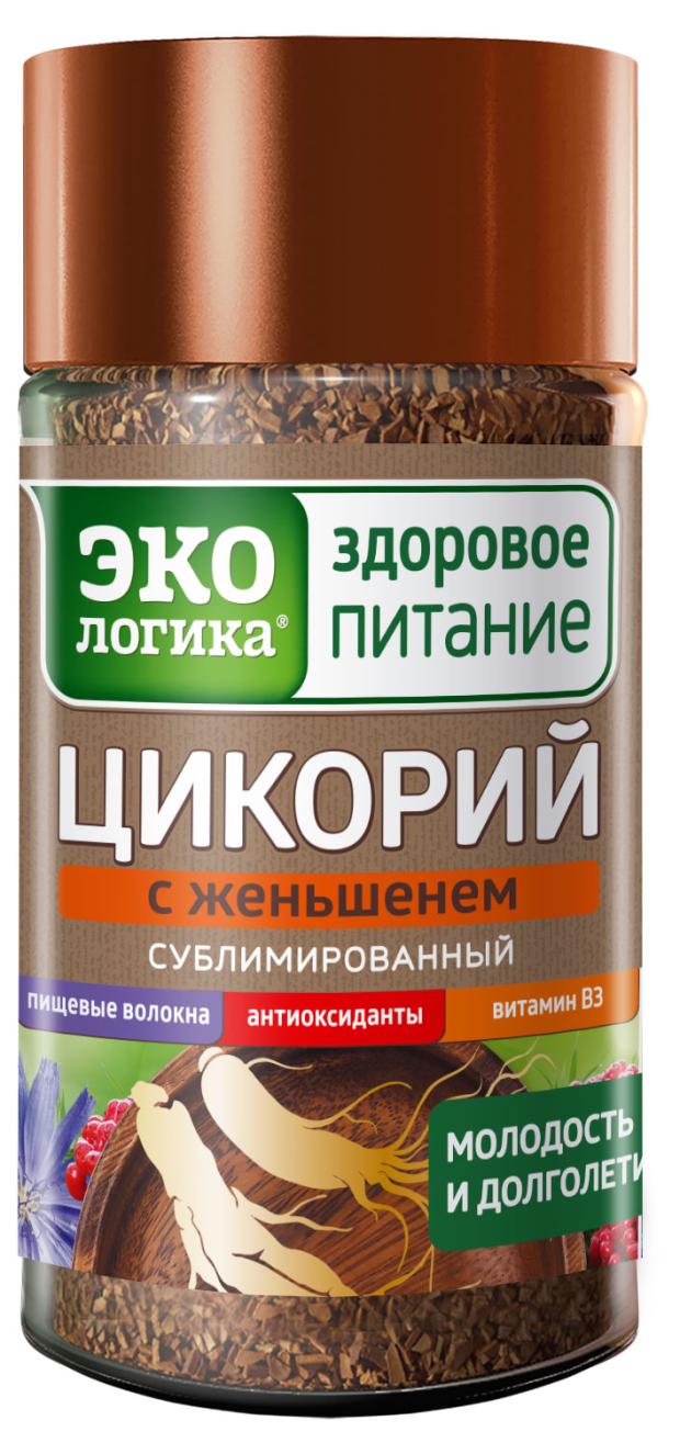 

Цикорий Экологика с женьшенем растворимый, 85 г