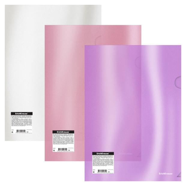 

Папка-уголок ErichKrause Glossy Candy пластиковая, A4