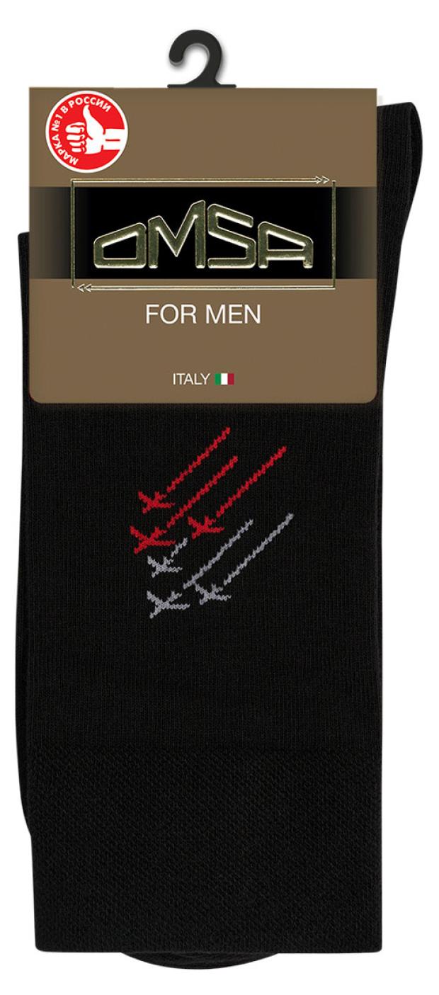 

Носки мужские Omsa Style 509 Nero, размер 42-44