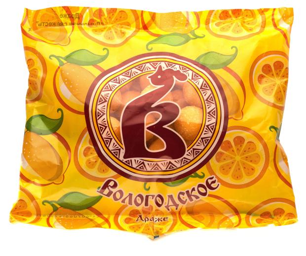 Драже КФ Вологда Лимонная свежесть, 250 г